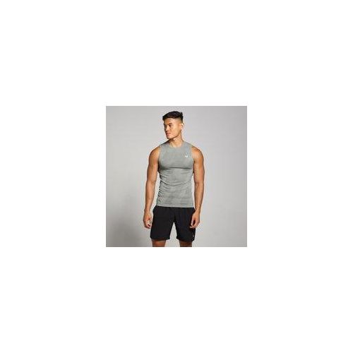 MP Herren Tempo nahtloses Tanktop mit Grafikelement – Storm - L