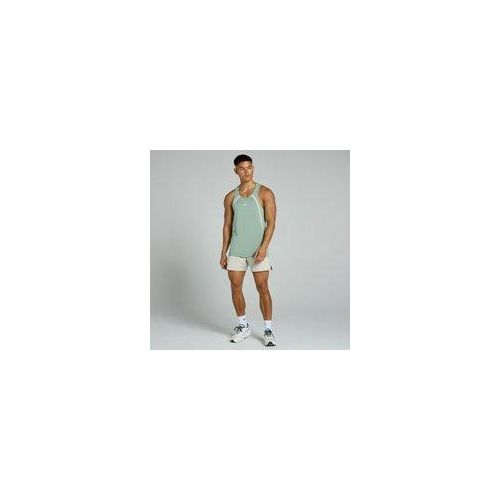 MP Herren Tempo Panel Stringer-Top – Hellgrün - M
