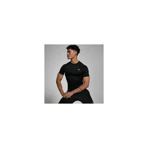 MP Herren Training Kurzarm-Baselayer — Schwarz - S