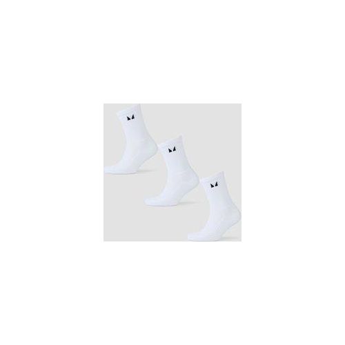 MP Laufsocken (3er Pack) – Weiß - UK 9-11