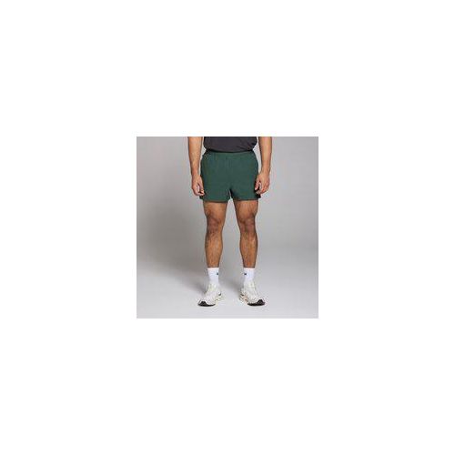 MP Herren Tempo Graphic Shorts, 8 cm – Dunkelgrün - XXL
