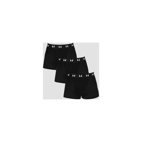 MP Herren Boxer - Schwarz (3er-Pack) - M