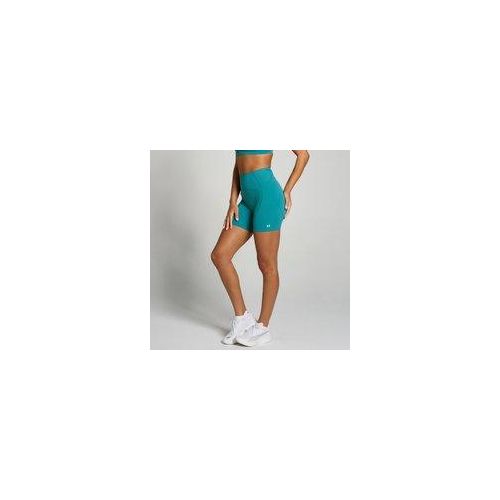 MP Damen Tempo Ultra Curved Seam Shorts – Aqua-Blaugrün - S Image