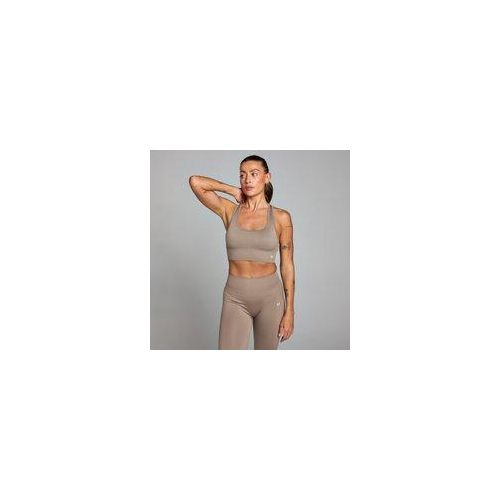 MP Damen Shape Nahtloser Sport-BH – Helles Graubraun - M Image