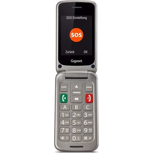 Gigaset Gl590 Mobiles Seniorentelefon Silber