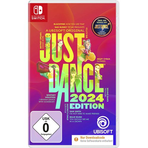 UBISOFT Spielesoftware "NSW Just Dance 2024 Edition (Code in a box)", bunt (ohne farbbezeichnung), Nintendo Switch, Spielesoftware