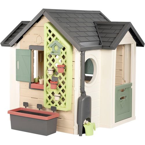 Spielhaus SMOBY "Smoby Life Garten", bunt, Spielhäuser, KinderB:132cm H:135cm T:128cm, Kunststoff, Spielhaus, Made in Europe, B:132cm H:135cm T:128cm
