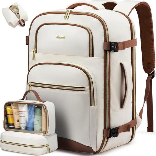 Handgepäck Rucksack Damen Herren 40L Laptop Reiserucksack Flugzeug