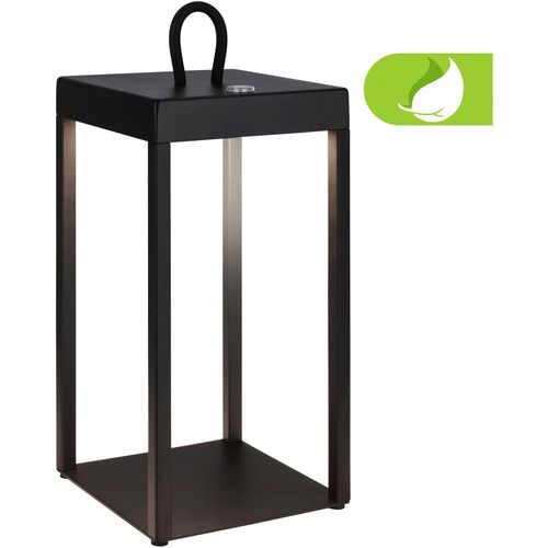 BRILONER LEUCHTEN Tischleuchte "Luca Akku Tischleuchte", schwarz, Leuchten, Tischleuchte