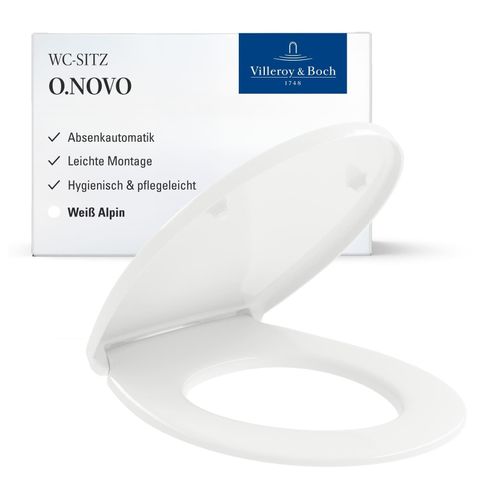 Villeroy & Boch WC-Sitz O.novo 438 x 368 x 49 cm
