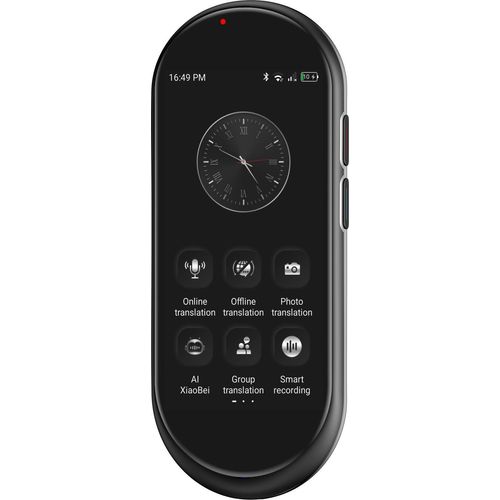Maxcom MT100 – KI-Übersetzer mit 4,1? Touchscreen, 139 Sprachen, Sprach-, Text- & Bildübersetzung, ChatGPT-Funktion