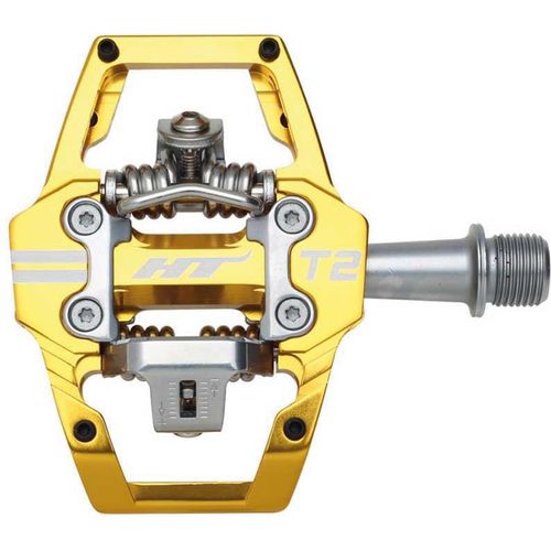 Ht Components T2 Pedale Golden Golden One Size