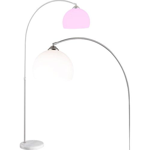 RGB LED Stehlampe, Marmorsockel, Teleskopfunktion, App