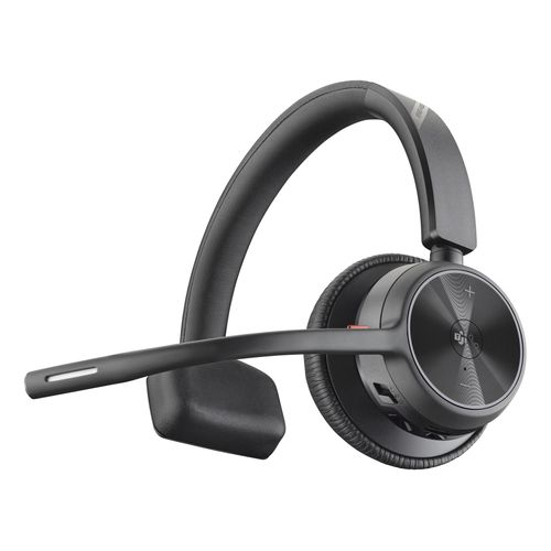 POLY Wireless-Headset "BT Headset Voyager 4310 USB-A/C Teams", schwarz, B:18,8cm H:6cm T:21cm, Kopfhörer, Noise-Cancelling