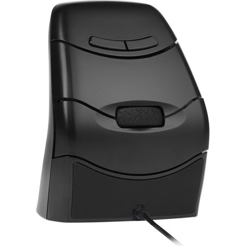 BakkerElkhuizen DXT 3 mouse, Beidhändig, Optisch, USB Typ-C, 2400 DPI, Schwarz