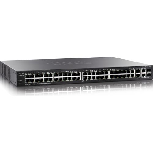 Cisco Small Business SG300-52MP - Managed - L3 - Gigabit Ethernet (10/100/1000) - Power over Ethernet (PoE) - Rack-Einbau