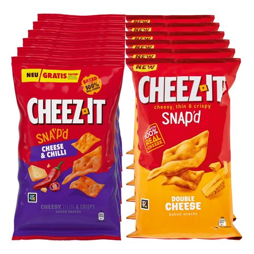 Kellogg Cheez It versch. Sorten 120 g, 14er Pack