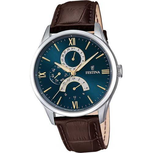 Festina Herren Uhr Lederarmband braun D2UF16823/A