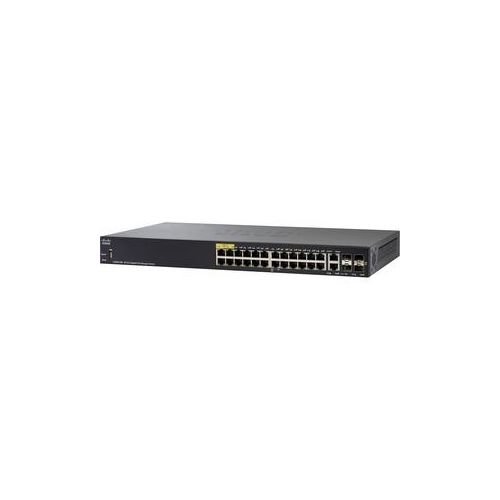 Cisco SG350-28P-K9-EU Cisco SG350-28P PoE/GE/GE/MAN/24 | 24x UPoE, PoE-Budget 195W