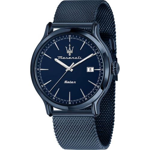 MASERATI Solaruhr SOLARUHR Edelstahl blau