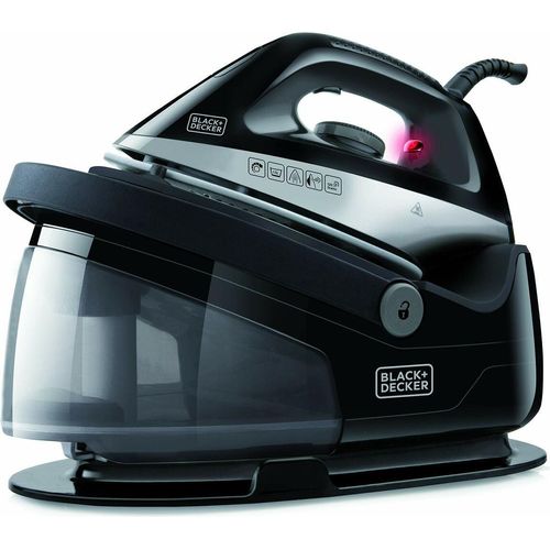 Bügelstation Black+Decker BXSS2200E Bügeleisen 5 Bar Keramiksohle Dampfstoß