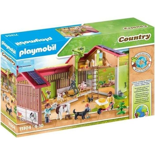PLAYMOBIL 71304 Bauernhof mit Solarpaneelen Leben auf dem Bauernhof