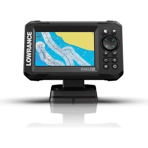 Kombiniertes GPS-Echolot - LOWRANCE - Eagle 5 - Mit 83/200-Sonde