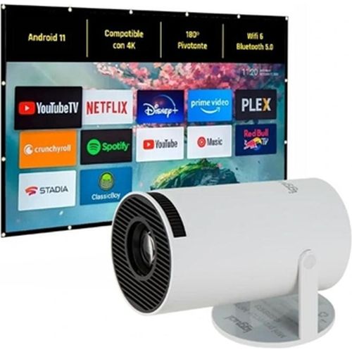 Projektor iggual Pack mini proyector + pantalla 120