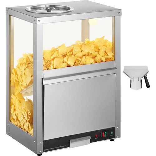 Nacho-Chip-Wärmer - 80 L - Snack-Wärmer für Nacho-Chips, Popcorn, Erdnüsse und Kartoffelchips - ideal für Partys und Events