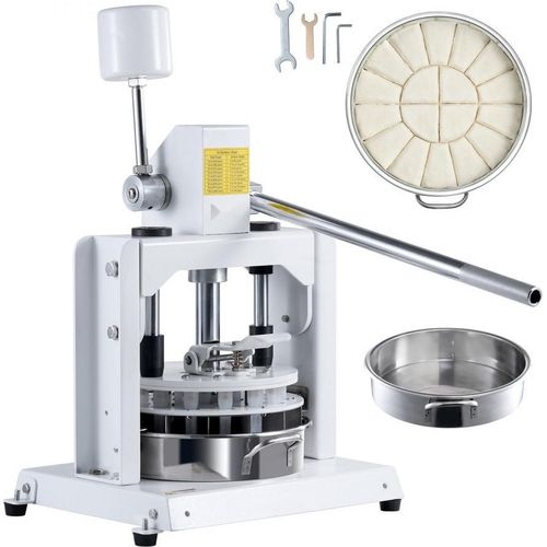 Manueller Teigteiler - 18 Stk. - Handpresse Teigschneider für Brotbacken - Teigportionierer 60-280g