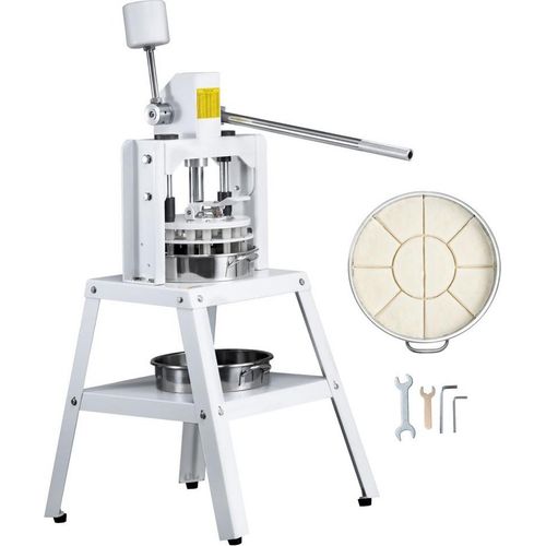 Manueller Teigteiler 10 Stk. Handpresse Teigschneider für Brotbacken 120-560 g - Hochwertiger Teigportionierer - Küchenwerkzeug für Bäcker