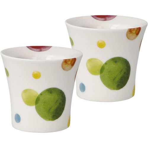 Eierbecher GOEBEL "Eierbecher Set Colori Mix", bunt, Eierbecher