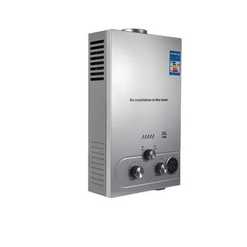 Tankloser Propangasheizer, Mehrere Größen erhältlich, Edelstahlkonstruktion, 16 Liter, 32 Kilowatt