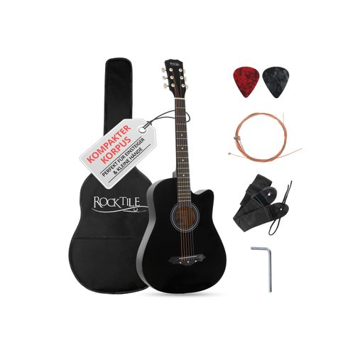 Rocktile Westerngitarren Set