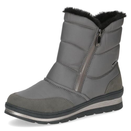 Snowboots CAPRICE, Damen, Gr. 37,5, grau, Synthetik, Schuhe