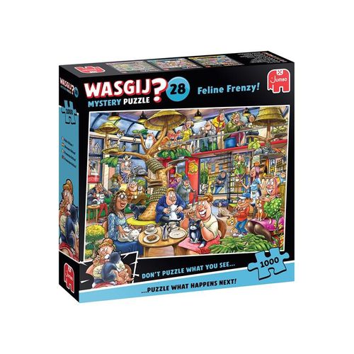 Wasgij Mystery Puzzle 28 Feline Frenzy! (1000)