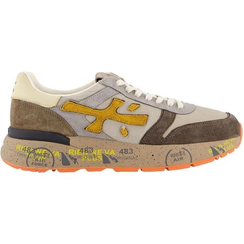 Premiata Low-Top Sneaker - Heren Mick Sneaker Beige/Bruin - Gr. 42 (EU) - in Beige - für Damen Image