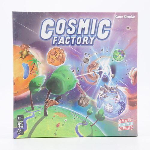 Mehrfarbiges Cosmic Factory-Brettspiel