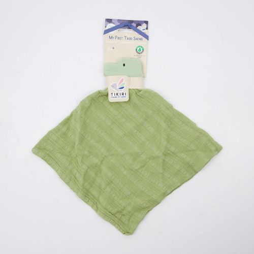 Grüner Beißring in Krokodilform