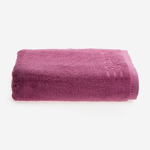Pinkes Handtuch mit Logo 80x200cm Image