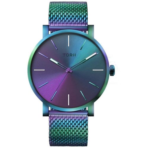 Herrenuhr TORII M45MG.MM, bunt, klassisch, zum Schwimmen.