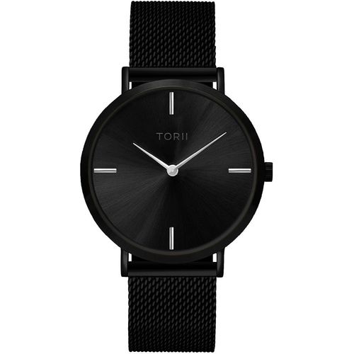 Armbanduhr Damen Herren TORII V38VM.BS schwarz klassisch Fashion.