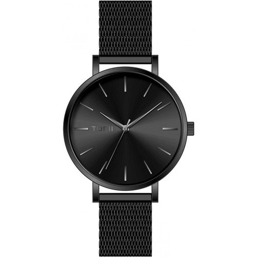 Damen Uhr TORII B33BS.BB Schwarz, klassische Mode.
