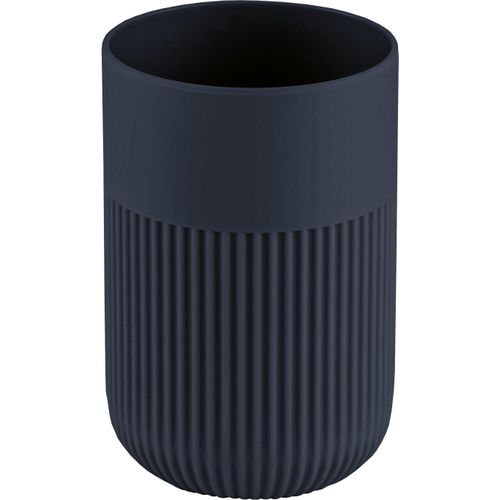 Zahnputzbecher KLEINE WOLKE "Scout", navy, B:7,2cm H:10,6cm L:7,2cm Ø:7,2cm, Zahnputzbecher