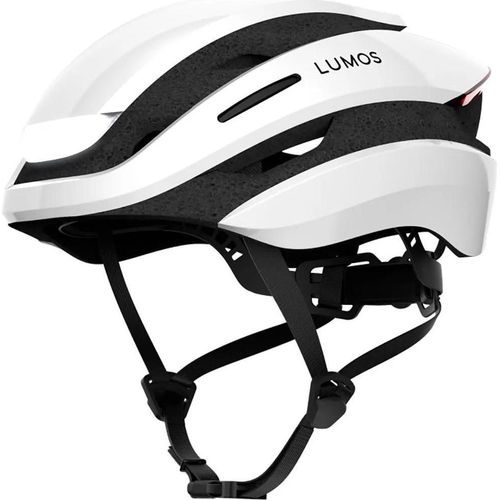 Lumos Ultra MIPS Fahrradhelm LED Blinker hinten S=51-55cm weiß white