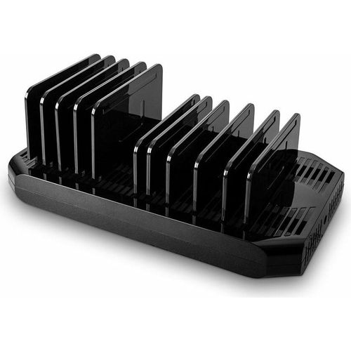 LINDY 120W 10 Port USB-Ladestation für 10 Tablets/Smartphone