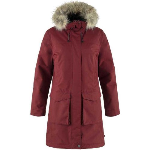 Fjällräven Nuuk Lite Parka W Freizeitmantel Damen rot L