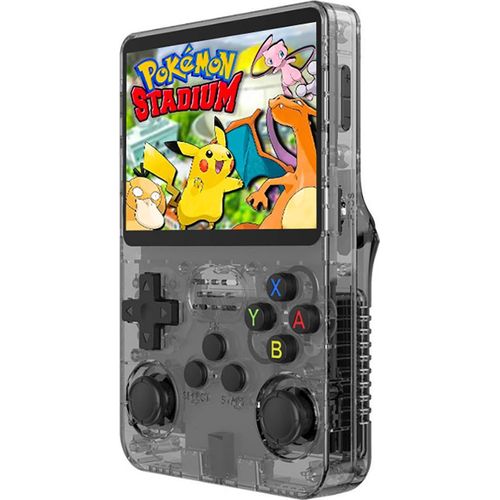 Avizar, ProX Retro‑Emulator Konsole 64 GB, 15 000 Games, 3,5 HD‑Display, Schwarz