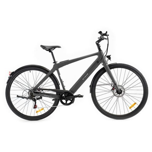 ENGWE MapFour N1 Air Elektrisches Fahrrad - E-Bike - Hoher Einstieg - 28 Zoll - 250W Motor - 100 km Reichweite - Mechanische Scheibenbremsen - Grau Image