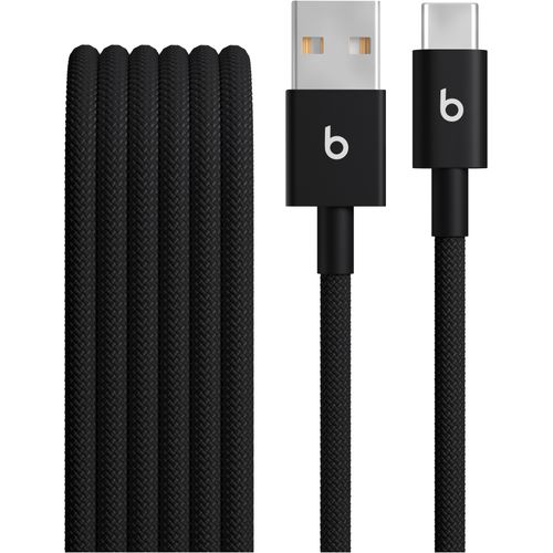 APPLE USB-Kabel "USB-A auf USB-C Gewebtes Kabel", power, schwarz, 150cmcm, Kabel